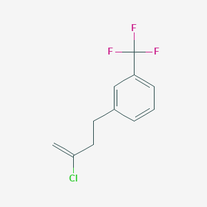 2-Chloro-4-[(3-trifluoromethyl)phenyl]-1-butene