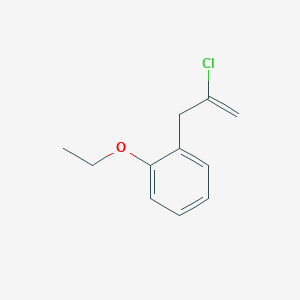 molecular formula C11H13ClO B3314936 2-Chloro-3-(2-ethoxyphenyl)-1-propene CAS No. 951890-41-8