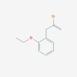 molecular formula C11H13BrO B3314942 2-Bromo-3-(2-ethoxyphenyl)-1-propene CAS No. 951890-43-0