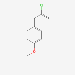 molecular formula C11H13ClO B3314955 2-Chloro-3-(4-ethoxylphenyl)-1-propene CAS No. 951890-47-4