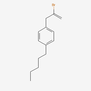 2-Bromo-3-(4-n-pentylphenyl)-1-propene
