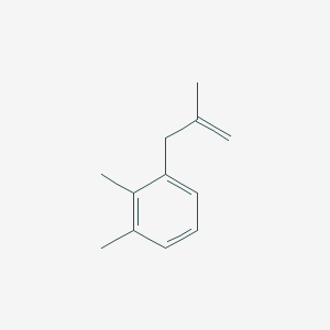 molecular formula C12H16 B3315098 3-(2,3-Dimethylyphenyl)-2-methyl-1-propene CAS No. 951891-60-4