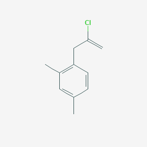 molecular formula C11H13Cl B3315103 2-Chloro-3-(2,4-dimethylphenyl)-1-propene CAS No. 951891-63-7