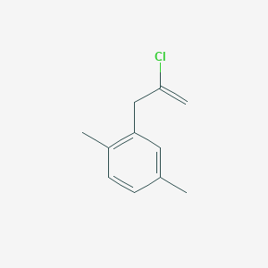 molecular formula C11H13Cl B3315120 2-Chloro-3-(2,5-dimethylphenyl)-1-propene CAS No. 951891-78-4