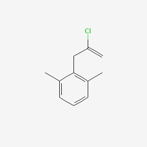molecular formula C11H13Cl B3315141 2-Chloro-3-(2,6-dimethylphenyl)-1-propene CAS No. 951891-93-3