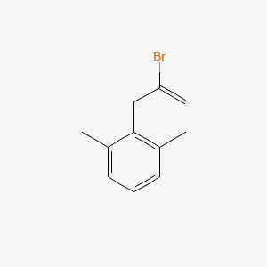 molecular formula C11H13B B3315142 2-Bromo-3-(2,6-dimethylphenyl)-1-propene CAS No. 951891-96-6