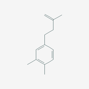 molecular formula C13H18 B3315160 4-(3,4-Dimethylphenyl)-2-methyl-1-butene CAS No. 951892-17-4