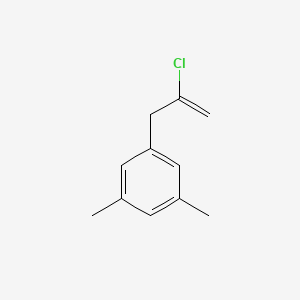 molecular formula C11H13Cl B3315165 2-Chloro-3-(3,5-dimethylphenyl)-1-propene CAS No. 951892-21-0
