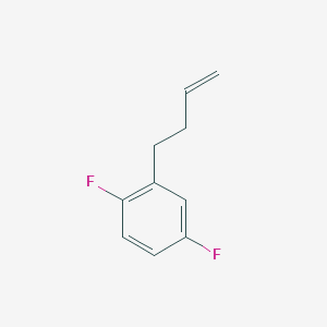 molecular formula C10H10F2 B3315173 4-(2,5-Difluorophenyl)-1-butene CAS No. 951892-23-2