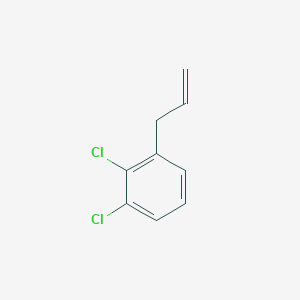 molecular formula C9H8Cl2 B3315209 3-(2,3-二氯苯基)-1-丙烯 CAS No. 951892-37-8