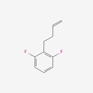 molecular formula C10H10F2 B3315212 4-(2,6-Difluorophenyl)-1-butene CAS No. 951892-39-0