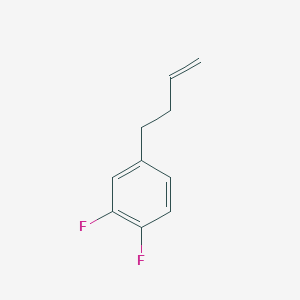 molecular formula C10H10F2 B3315254 4-(3,4-Difluorophenyl)-1-butene CAS No. 951892-54-9