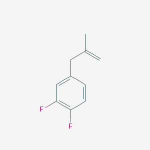 molecular formula C10H10F2 B3315284 3-(3,4-Difluorophenyl)-2-methyl-1-propene CAS No. 951892-66-3