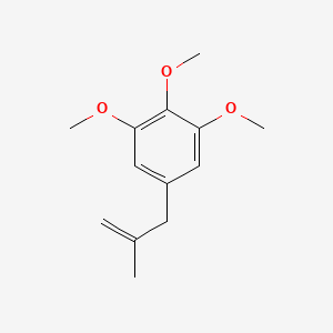 molecular formula C13H18O3 B3315396 2-甲基-3-(3,4,5-三甲氧基苯基)-1-丙烯 CAS No. 951893-02-0
