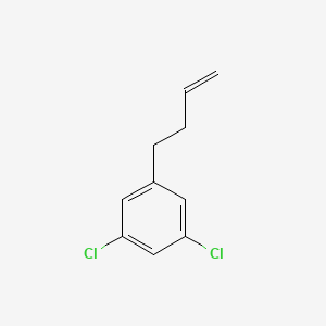molecular formula C10H10Cl2 B3315438 4-(3,5-Dichlorophenyl)-1-butene CAS No. 951893-12-2