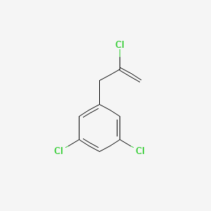 molecular formula C9H7Cl3 B3315443 2-氯-3-(3,5-二氯苯基)-1-丙烯 CAS No. 951893-15-5