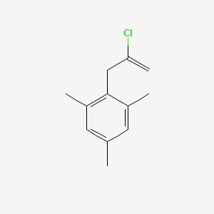 molecular formula C12H15Cl B3315503 2-Chloro-3-(2,4,6-trimethylphenyl)-1-propene CAS No. 951893-31-5