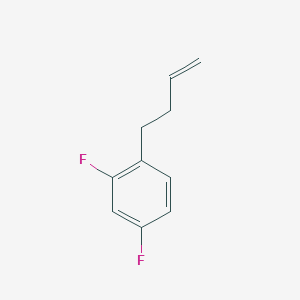 molecular formula C10H10F2 B3315504 4-(2,4-Difluorophenyl)-1-butene CAS No. 951893-32-6