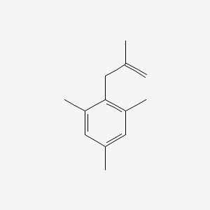 molecular formula C13H18 B3315516 2-Methyl-3-(2,4,6-trimethylphenyl)-1-propene CAS No. 951893-39-3