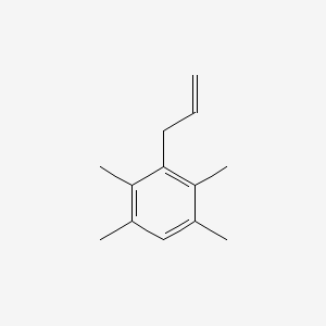 molecular formula C13H18 B3315527 3-(2,3,5,6-Tetramethylphenyl)-1-propene CAS No. 951893-43-9