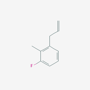 molecular formula C10H11F B3315569 3-(3-Fluoro-2-methylphenyl)-1-propene CAS No. 951893-64-4
