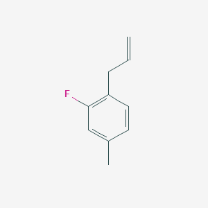 molecular formula C10H11F B3315708 3-(2-Fluoro-4-methylphenyl)-1-propene CAS No. 951894-48-7