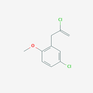 2-Chloro-3-(5-chloro-2-methoxyphenyl)-1-propene