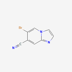 6-Bromoimidazo[1,2-a]pyridine-7-carbonitrile
