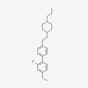 1,1'-Biphenyl, 4-ethyl-2-fluoro-4'-[2-(trans-4-propylcyclohexyl)ethyl]-