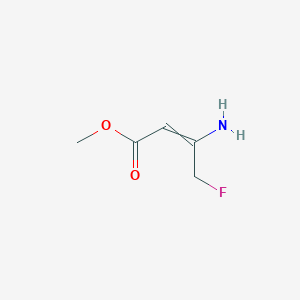 Methyl 3-amino-4-fluoro-2-butenoate