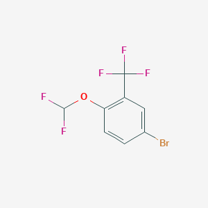 4-Bromo-1-(difluoromethoxy)-2-(trifluoromethyl)benzene