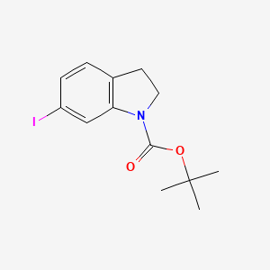 1-Boc-6-iodo-2,3-dihydro-indole