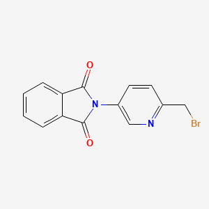 2-Bromomethyl-5-phthalimido-pyridine
