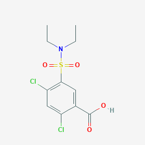 2,4-Dichloro-5-(diethylsulfamoyl)benzoic acid