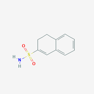 molecular formula C10H11NO2S B3316741 3,4-Dihydronaphthalene-2-sulfonamide CAS No. 954565-99-2