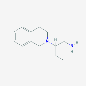 2-(1,2,3,4-Tetrahydroisoquinolin-2-yl)butan-1-amine