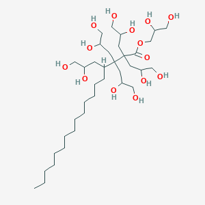 molecular formula C36H72O14 B3316834 Polyglyceryl-6 stearate CAS No. 95461-65-7