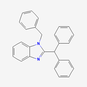 2-Benzhydryl-1-benzyl-1H-benzo[d]imidazole