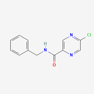 molecular formula C12H10ClN3O B3317303 N-benzyl-5-chloropyrazine-2-carboxamide CAS No. 958799-53-6