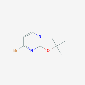 4-Bromo-2-(tert-butoxy)pyrimidine