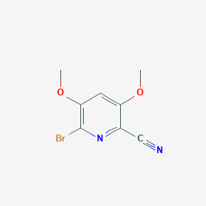 6-Bromo-3,5-dimethoxypicolinonitrile