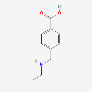 molecular formula C10H13NO2 B3317508 4-[(Ethylamino)methyl]benzoic acid CAS No. 96084-39-8