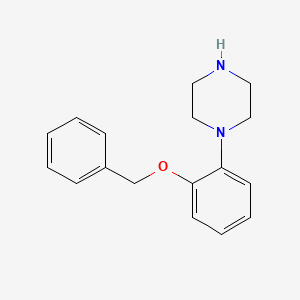 molecular formula C17H20N2O B3317528 1-(2-(Benzyloxy)phenyl)piperazine CAS No. 96221-84-0