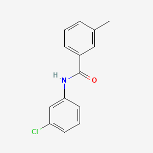 molecular formula C14H12ClNO B3317630 N-(3-chlorophenyl)-3-methylbenzamide CAS No. 96749-32-5