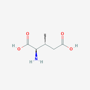 molecular formula C6H11NO4 B3317794 (2R,3R)-3-Methylglutamic acid CAS No. 97550-61-3