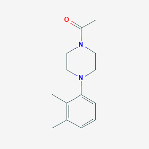 molecular formula C14H20N2O B331785 1-[4-(2,3-Dimethylphenyl)piperazin-1-yl]ethanone 