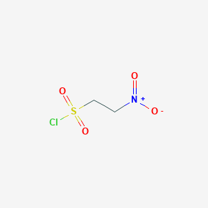 molecular formula C2H4ClNO4S B3317857 2-硝基乙烷-1-磺酰氯 CAS No. 97925-84-3