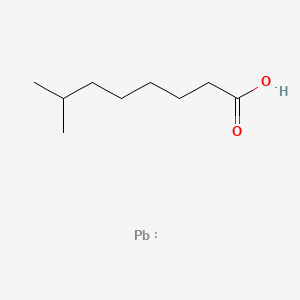 molecular formula C9H18O2Pb B3317862 Octanoic acid, 7-methyl-, lead salt (1:) CAS No. 97952-39-1