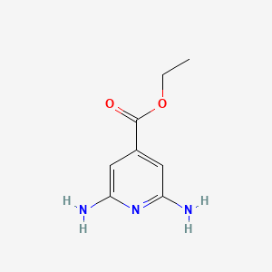 molecular formula C8H11N3O2 B3318066 Ethyl 2,6-diaminopyridine-4-carboxylate CAS No. 98594-42-4