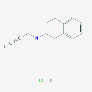 molecular formula C14H18ClN B3318095 N 0425 hydrochloride CAS No. 98640-74-5